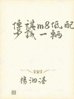 传祺m8低配多少钱一辆