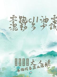 零跑c11油电混动多少钱
