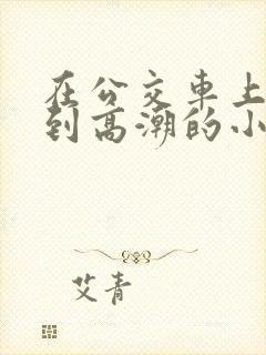 在公交车上被摸到高潮的小说文章