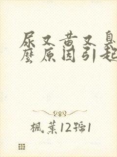 尿又黄又臭是什么原因引起的