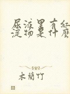 尿液里有红色沉淀物是什么原因