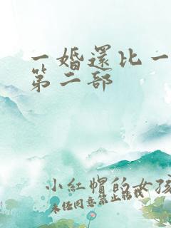 一婚还比一婚高第二部