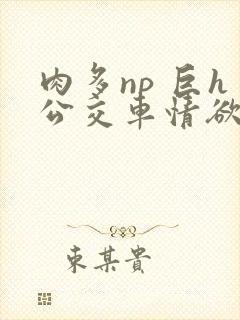 肉多np 巨h公交车情欲
