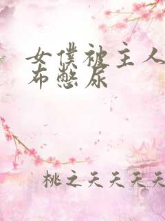 女仆被主人用胶布憋尿