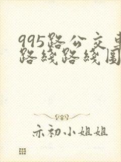 995路公交车路线路线图