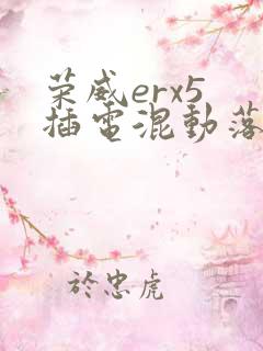 荣威erx5 插电混动落地多少钱