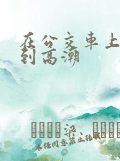 在公交车上被顶到高潮
