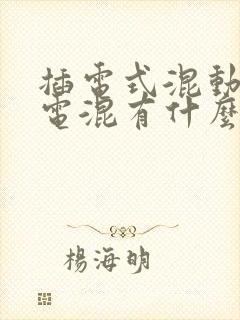 插电式混动跟油电混有什么区别