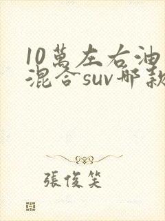 10万左右油电混合suv哪款好