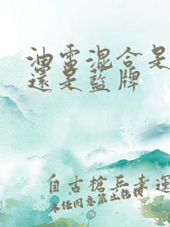 油电混合是绿牌还是蓝牌