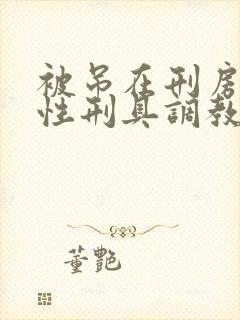 被吊在刑房用女性刑具调教