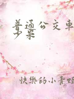 普通公交车长多少米