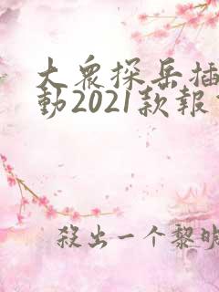 大众探岳插电混动2021款报价及图片
