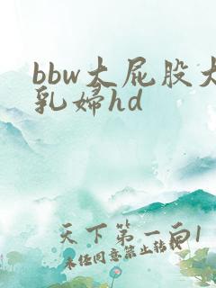 bbw大屁股大乳妇hd