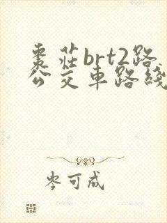 枣庄brt2路公交车路线图