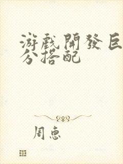 游戏开发巨头满分搭配