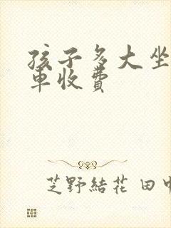 孩子多大坐公交车收费
