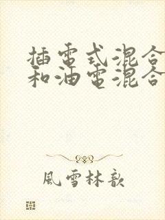 插电式混合动力和油电混合的区别
