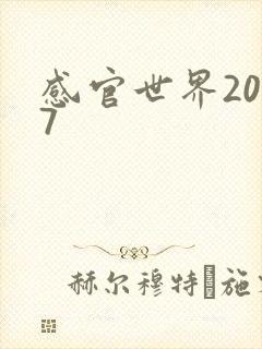 感官世界2007