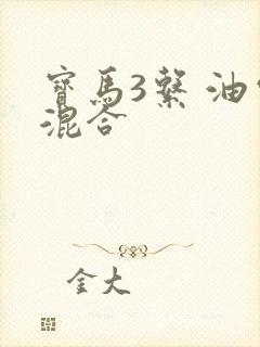 宝马3系 油电混合