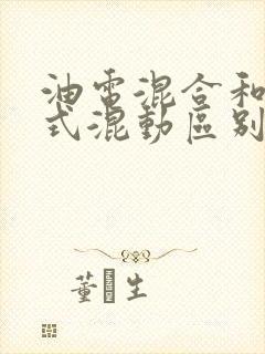 油电混合和插电式混动区别