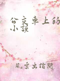 公交车上的黄文小说