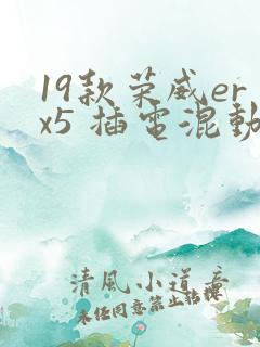 19款荣威erx5 插电混动