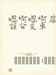 嗯啊嗯啊腐文小说公交车