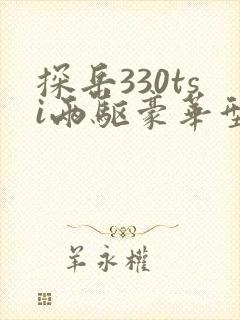 探岳330tsi两驱豪华型