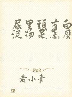 尿里头有白色沉淀物是怎么回事