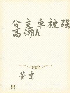 公交车被强暴到高潮h