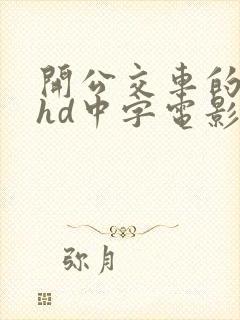 开公交车的激情hd中字电影