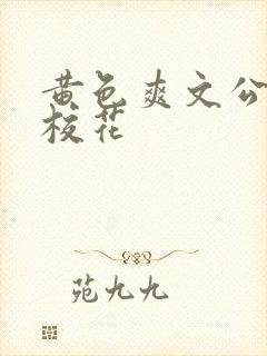 黄色爽文公交车校花