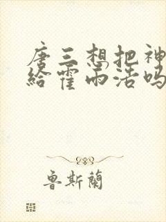 唐三想把神位传给霍雨浩吗