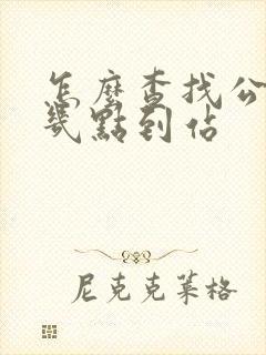 怎么查找公交车几点到站