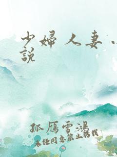 少妇 人妻 小说