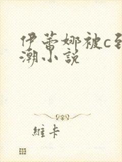 伊蕾娜被c到高潮小说
