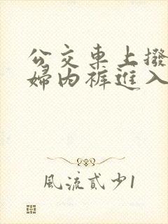 公交车上拨开少妇内裤进入