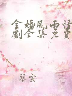 金婚风雨情电视剧全集免费观看