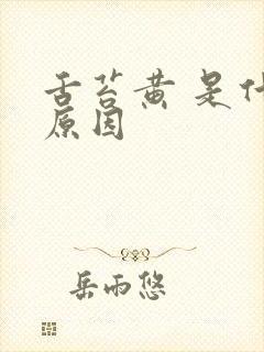 舌苔黄 是什么原因