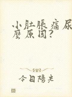 小肚胀痛尿多什么原因?
