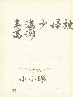 丰满少妇被弄到高潮