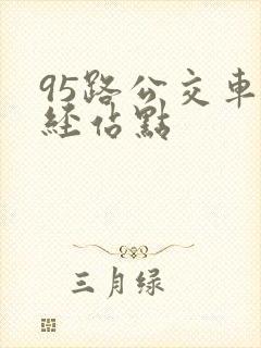 95路公交车途经站点