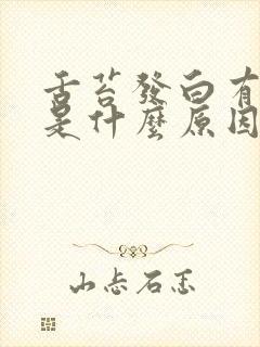 舌苔发白有苦味是什么原因