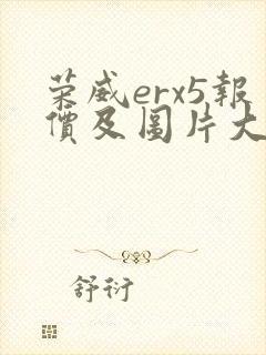 荣威erx5报价及图片大全 价格