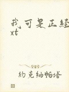 我可是正经人txt