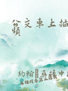 公交车上插b视频