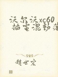沃尔沃xc60 插电混动落地价多少钱