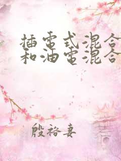 插电式混合动力和油电混合哪个好