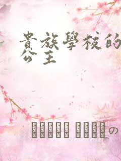 贵族学校的双面公主